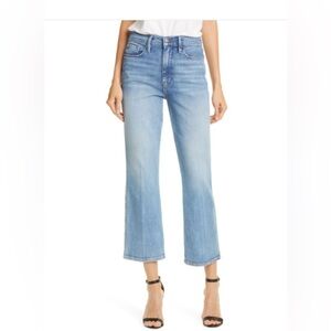 Frame Le Sylvie Kick Boot Premium Denim Jeans